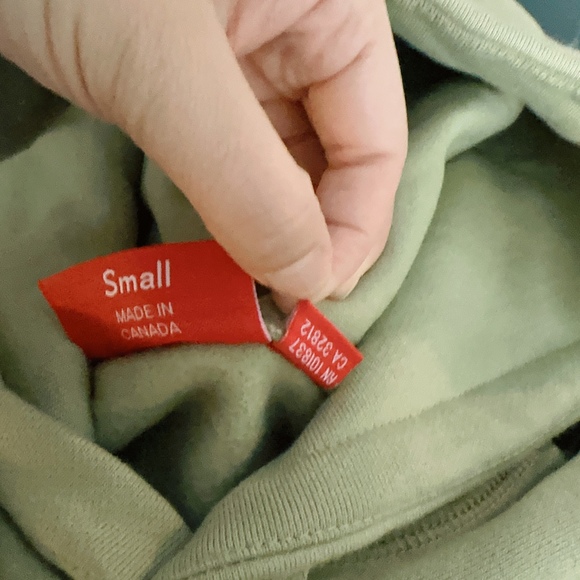 Authentic Supreme Sage Color Box Hoodie - Picture 7 of 12